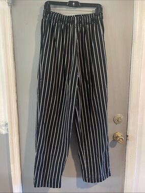 Chef Works Men's Designer Baggy Chef Pants Size M